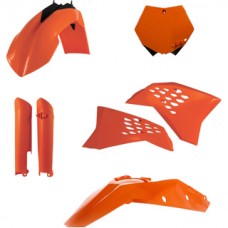 Acerbis KTM SX/SXF 07-10 Orange Plastics Kit 