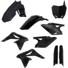 Acerbis Suzuki RMZ250 10-18 Black Plastics Kit 