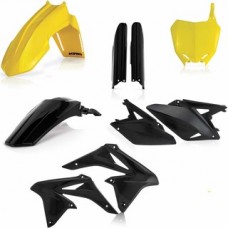 Acerbis Suzuki RMZ 250 2010-18 Yellow Black Plastics Kit 