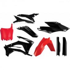 Acerbis Honda CRF 250 2014-17 450 13-16 Red Black Plastics Kit 