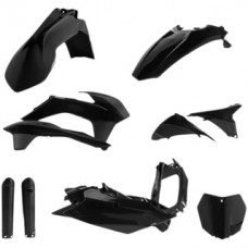 Acerbis KTM 125-450 SX/F 15-16 Black Plastic Kit 