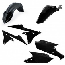 Acerbis Yamaha WRF 250 15-18 450 16-18 Black Plastic Kit 