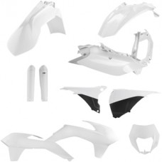 Acerbis KTM EXC/EXC-F 2016 White Plastics Kit 