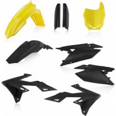 Acerbis Suzuki RMZ250 19-23 450 18-23 Yellow Black Plastics Kit 