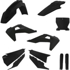 Acerbis Husqvarna TC/FC 19-22 Metallic Black Plastics Kit 