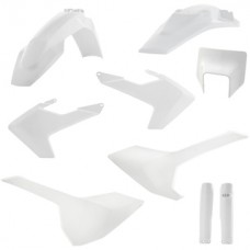 Acerbis Husqvarna TE/FE 2017-19 White Plastics Kit 