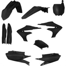 Acerbis Yamaha YZ250F 19-23 YZ450F 18-22 Metallic Black Plastics Kit 