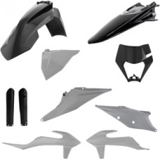 Acerbis KTM EXC/F 20-23 Grey/Black Plastics Kit 