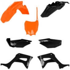 Acerbis Honda CRF110F 19-23 Orange/Black Plastics Kit 