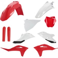 Acerbis Gas Gas MC125-450F 21-23 Red/White Plastics Kit 