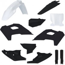 Acerbis Husqvarna FC/TC 125-450 23-24 White/Black Plastics Kit 