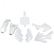 UFO Honda CRF50 04-18 White Plastics Kit 