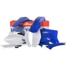 Polisport Yamaha YZ250F/450F 06-09 OEM Blue/White Plastics Kit 