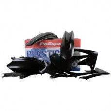 Polisport Honda CRF250R 10 CRF450R 09-10 Black Plastics Kit 