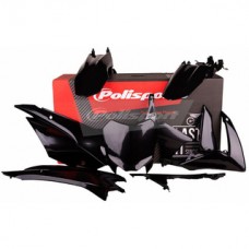 Polisport Honda CRF110F 12-18 Black Plastics Kit 