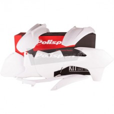 Polisport KTM 125-450SX/XC/F 13-15 White Plastics Kits 