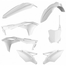 Polisport Kawasaki KX250F 17-20 White Plastics Kit 