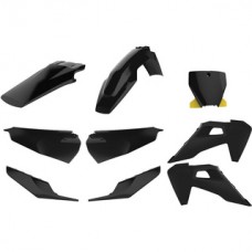 Polisport Husqvarnca TC/FC 19-21 Black Plastics Kit 