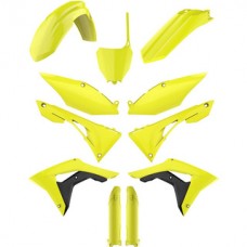 Polisport Honda CRF250-450R 19-20 Fluro Yellow Plastics Kit 