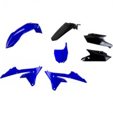 Polisport Yamaha YZ250F 14-18 YZ450F 14-17 Blue/Black Plastics Kit 