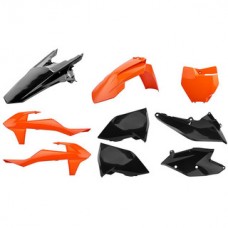 Polisport KTM SX/SXF 16-18 Orange/Black Plastics Kit 