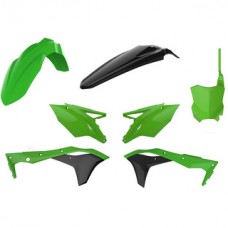 Polisport Kawasaki KX250F 17-20 Green/Black Plastics Kit 