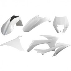 Polisport KTM EXC/EXC-F 12-13 White Enduro Plastics Kit 