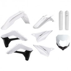 Polisport Sherco SE-R/SEF-R 125-500 18-23 White Enduro Plastics Kit 