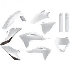 Polisport Gas Gas EC 250-350 21-23 White Plastics Kit 