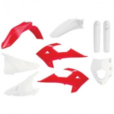 Polisport Gas Gas 18-20 Rieju 21-23 Red/White Plastics Kit 