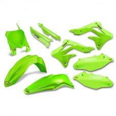 Cycra Kawasaki KX450F 13-15 Green Powerflow Plastics Kit 