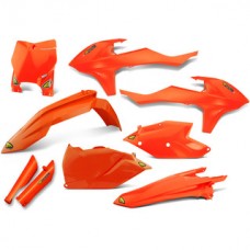 Cycra KTM SX/SXF 16-18 Orange Powerflow Plastics Kit 