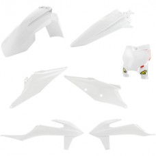 Cycra KTM SX/SXF 19-22 White 2020 Replica Plastics Kit 