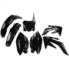 UFO Honda CRF250R 08-09 Black Plastics Kit 