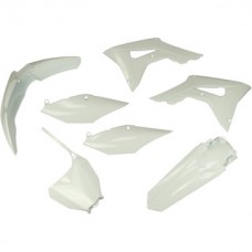 UFO Honda CRF450R 17-20 CRF250R 18-21 White Plastics Kit 