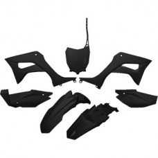 UFO Honda CRF110F 19-23 Black Plastics Kit 