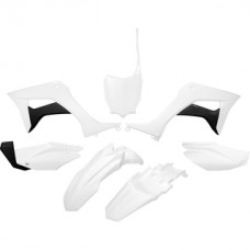 UFO Honda CRF110F 19-23 White Plastics Kit 