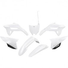 UFO Honda CRF450R 21-23 White Plastics Kit  