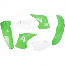 UFO Kawasaki KX125/KX250 03-08 OEM Plastics Kit 