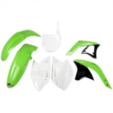 UFO Kawasaki KX250F 2007 OEM Plastics Kit 