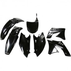 UFO Kawasaki KX250 09-12 Black Plastics Kit 