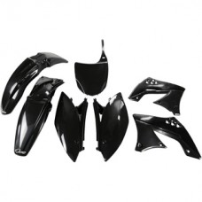 UFO Kawasaki KX450F 09-11 Black Plastics Kit 