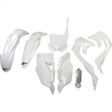 UFO Kawasaki KX450F 19-23 White Plastics Kit 