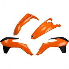 UFO KTM EXC 14-16 OEM Colour Plastics Kit 