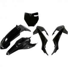 UFO KTM 65 SX 16-21 Black Plastics Kit 