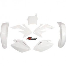 Rtech Honda CRF250R 04-05 White Plastics Kit - Racetech