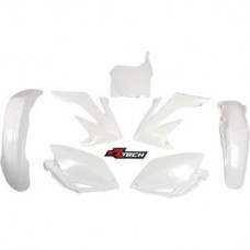 Rtech Honda CRF250R 08-09 White Plastics Kit - Racetech