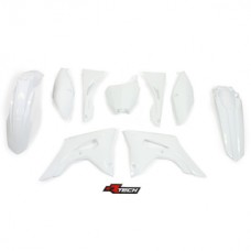 Racetech Honda CRF450R 17-18 CRF250R 18 White Plastics Kit 