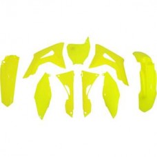 Rtech Honda CRF250-450R 19-21 Neon Yellow Plastics Kit - Racetech