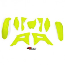 Racetech Honda CRF450R 17-18 CRF250R 18 Neon Yellow Plastics Kit 